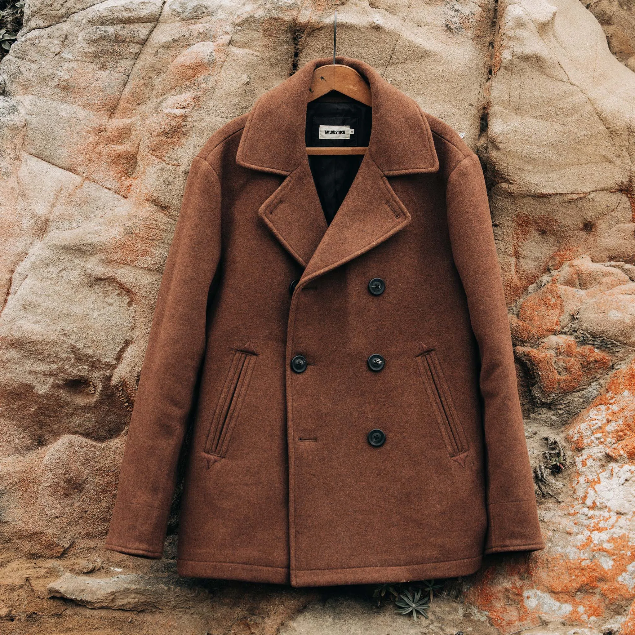 The Mariner Coat in Tarnished Copper Wool