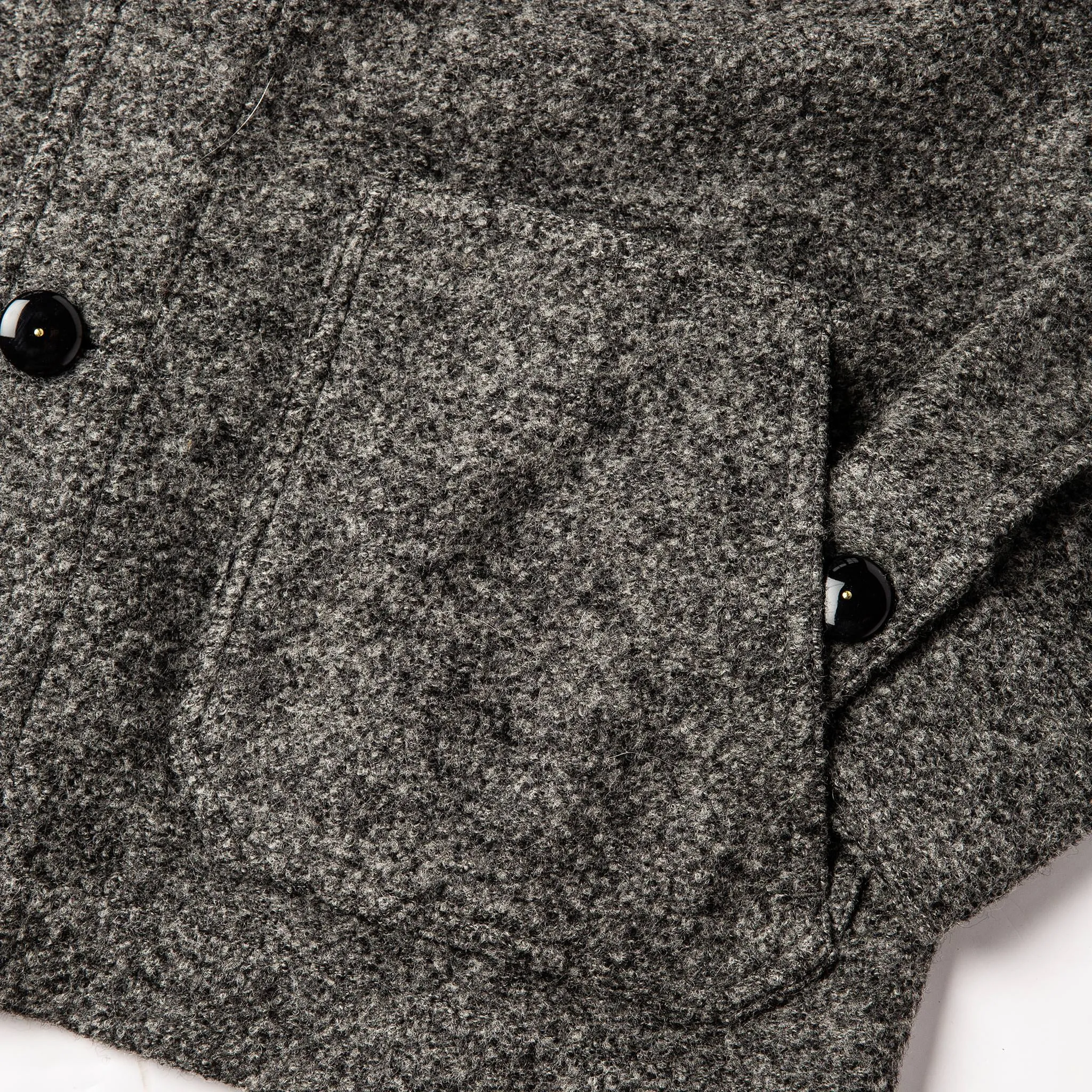 The Ojai Jacket in Charcoal Wool