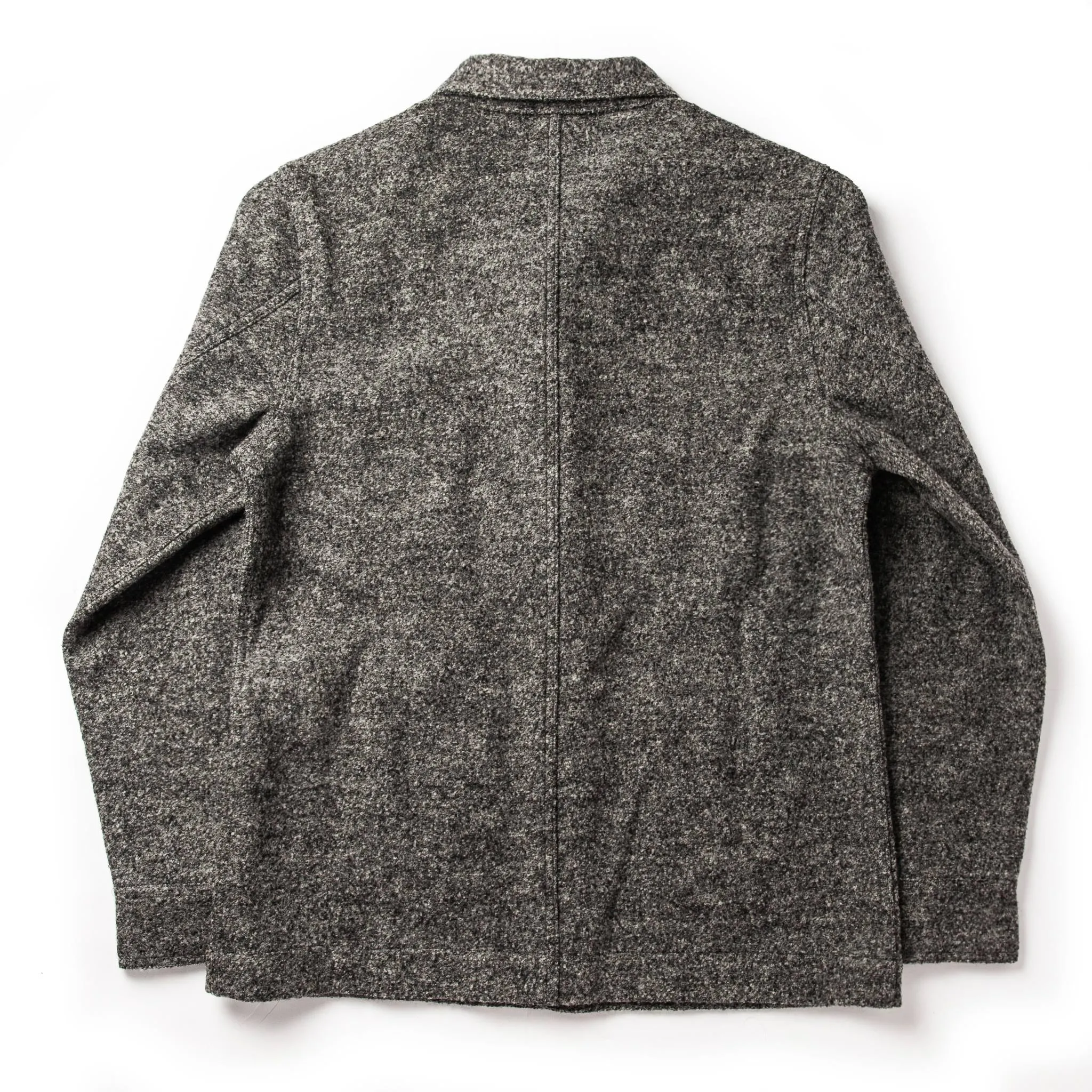 The Ojai Jacket in Charcoal Wool