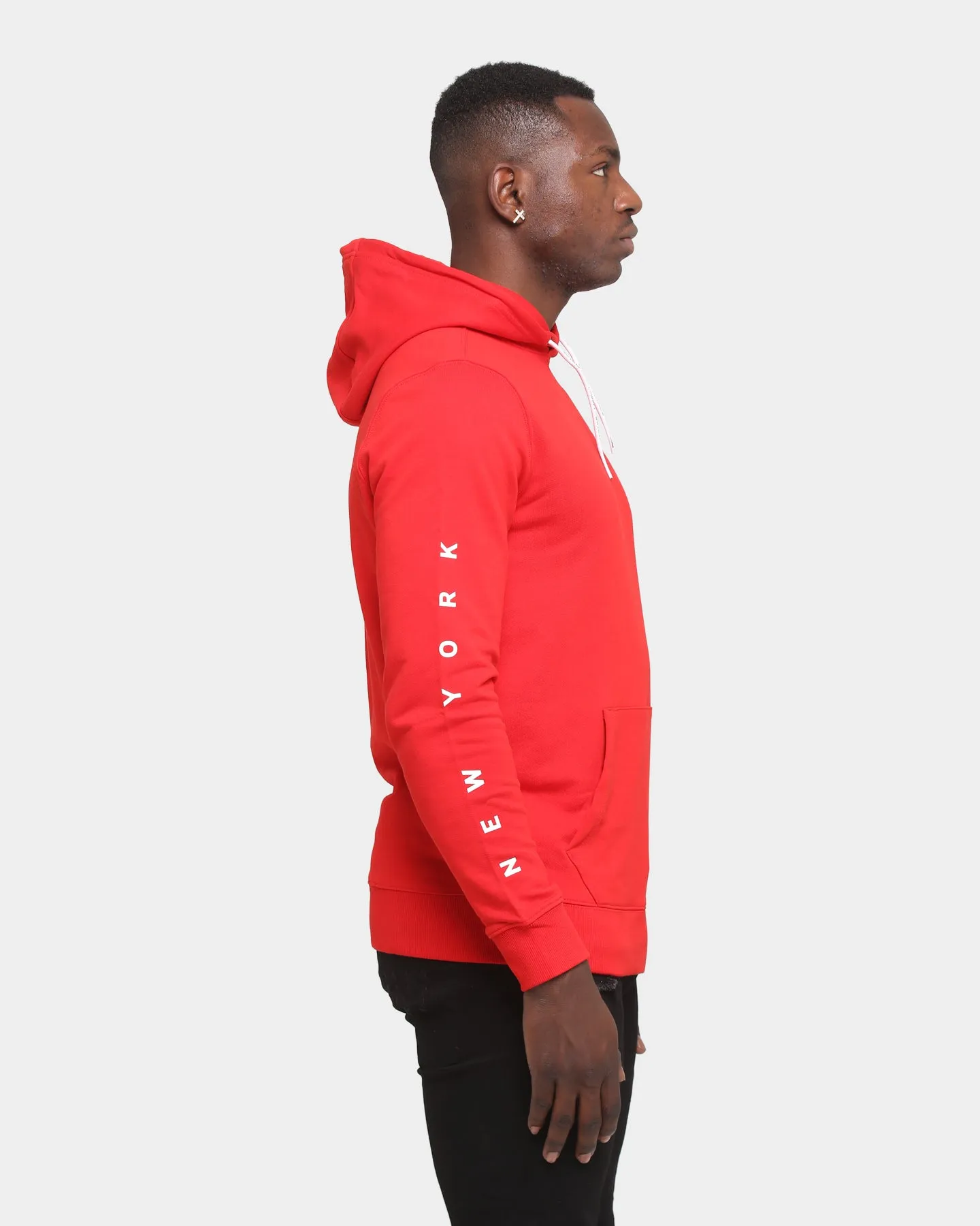 Tommy Jeans Men's TJM Essential Graphic Hoodie Crimson