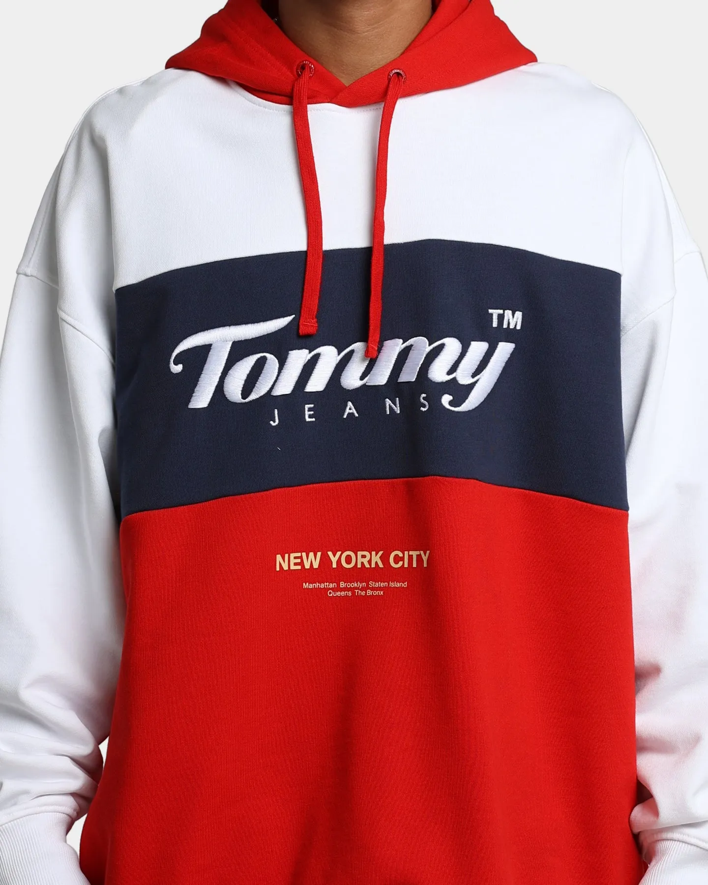 Tommy Jeans TJM Archive Hoodie Deep Crimson