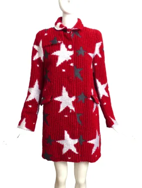 ULTRACHIC 99-NWT Chenille Star Coat, Size 8