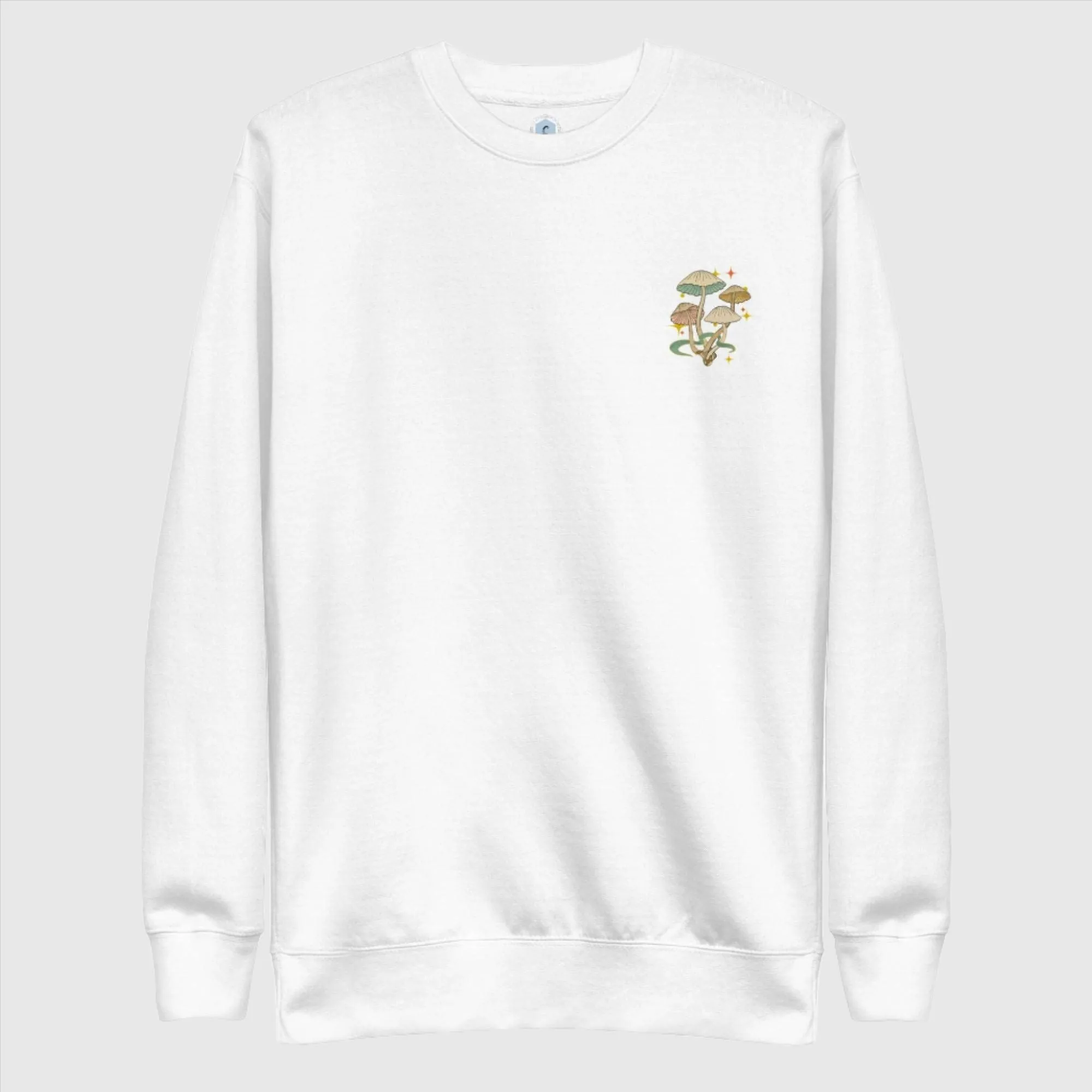 Unisex Skull Mushroom Premium Sweatshirt