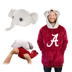 University Of Alabama Big Al Snugible | Blanket Hoodie & Pillow