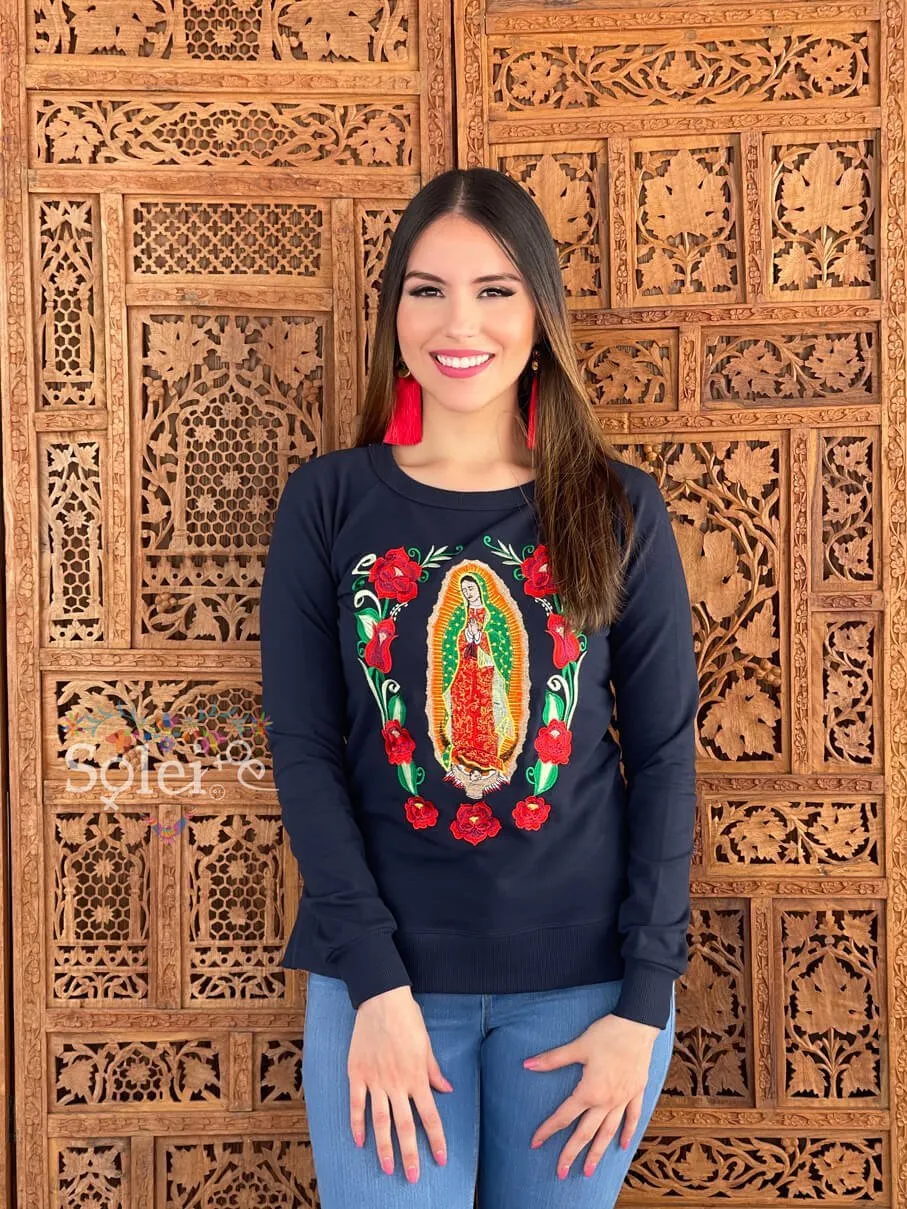 Virgin Embroidered Sweatshirt