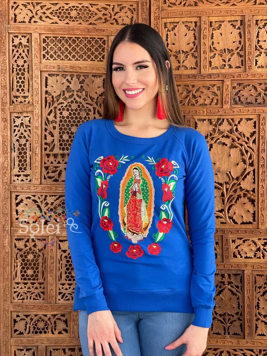 Virgin Embroidered Sweatshirt