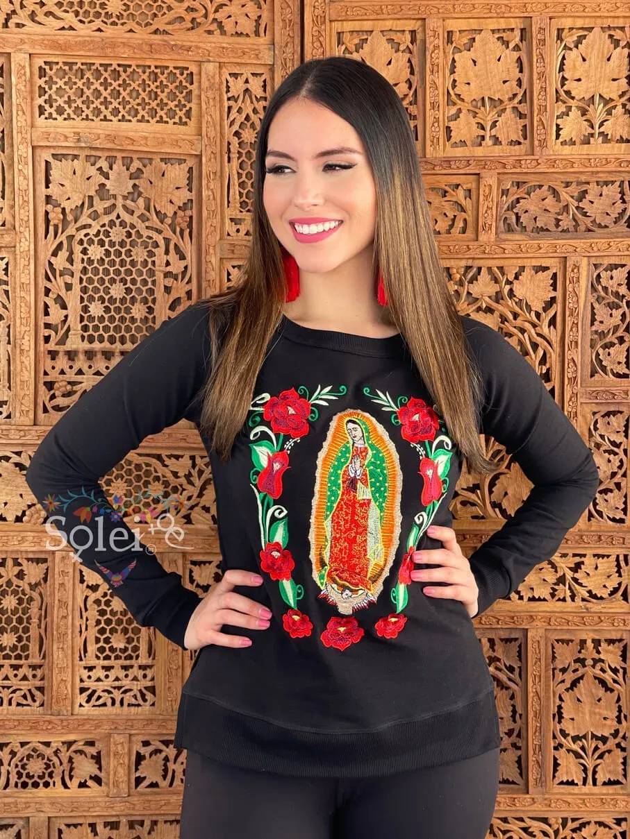 Virgin Embroidered Sweatshirt