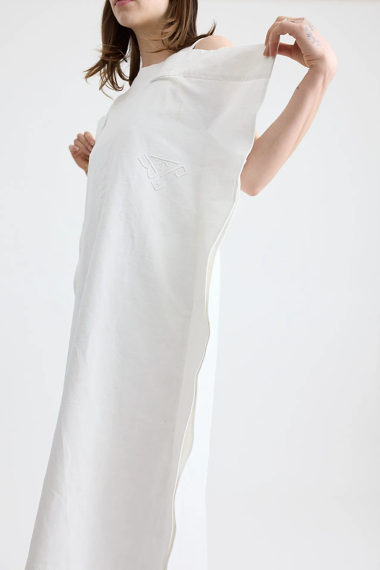 Whiteread - Style 14 Repurposed Linen Dress