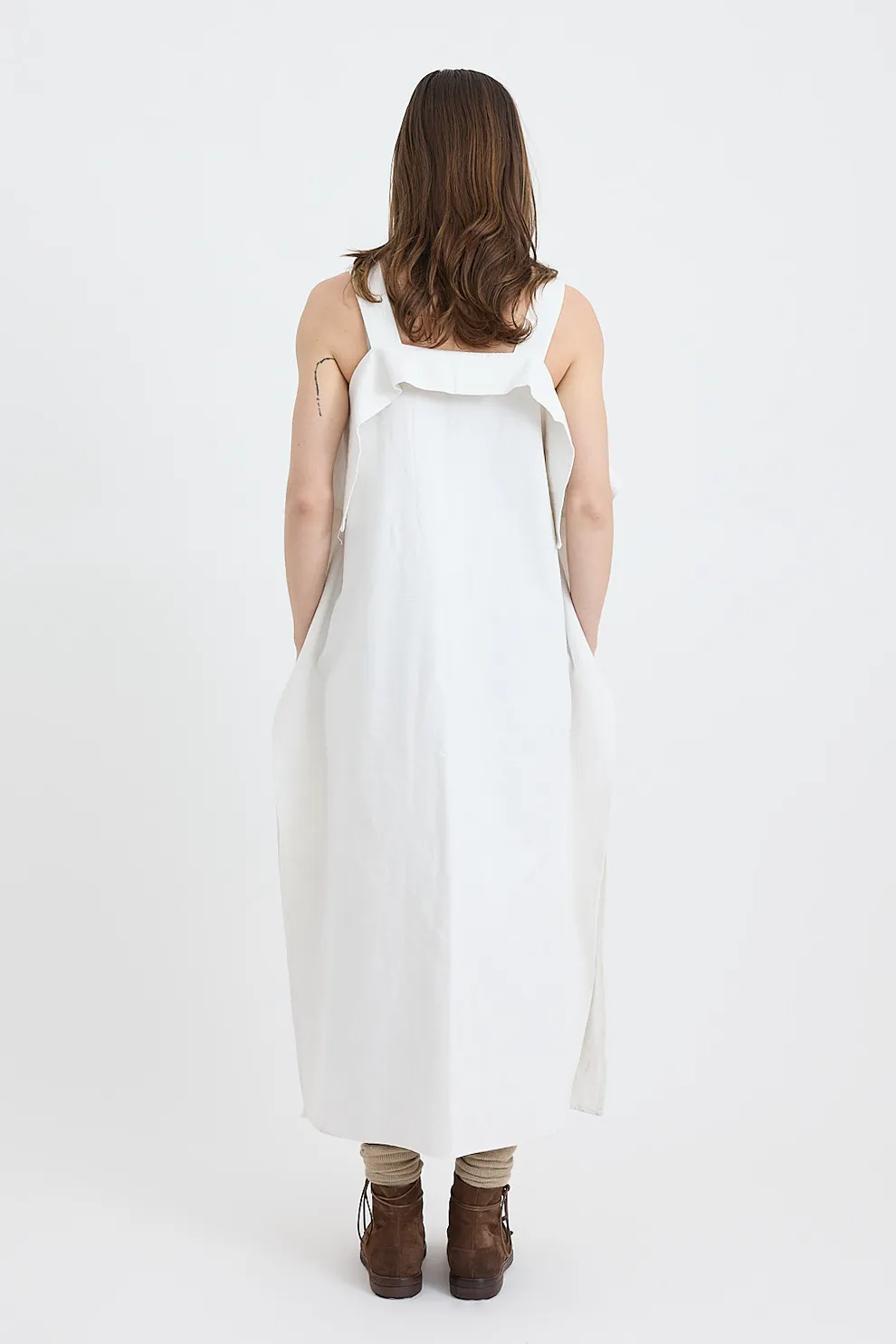 Whiteread - Style 14 Repurposed Linen Dress