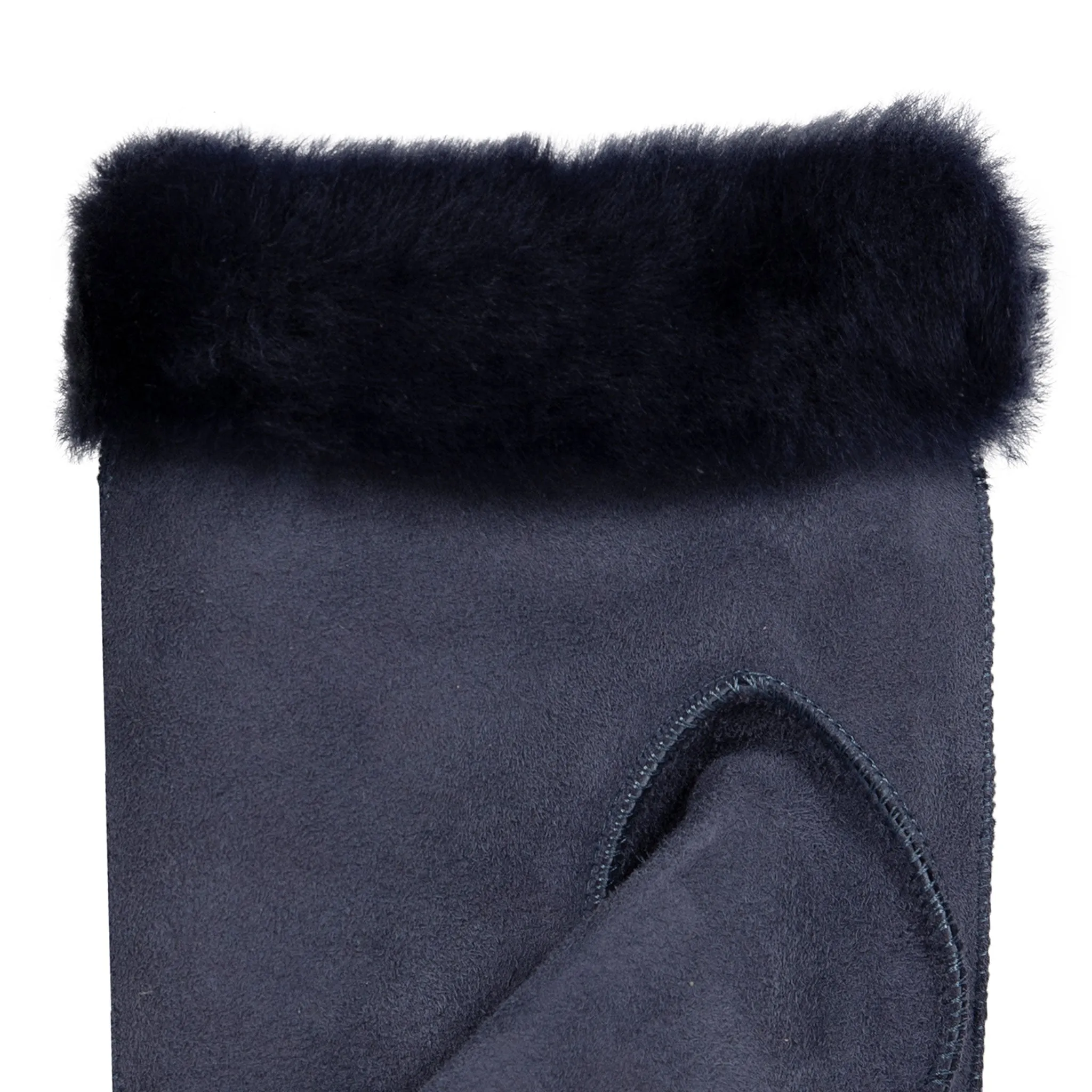 Women's Fingerless Sheepskin Mittens