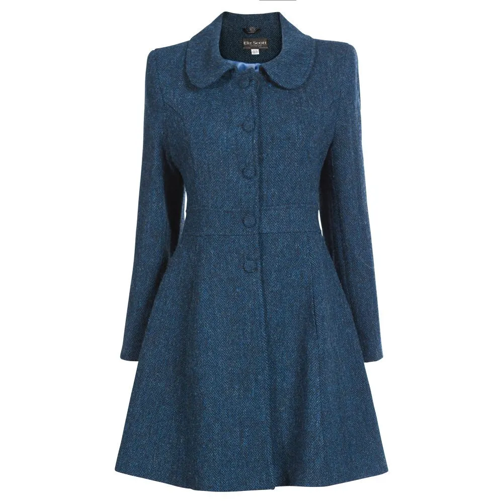 Women's Harris Tweed Coat- Bridget - CLEARANCE