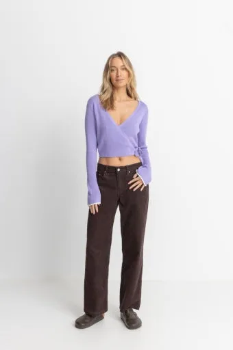 Women's Lula Low Rise Pant - Chocolate