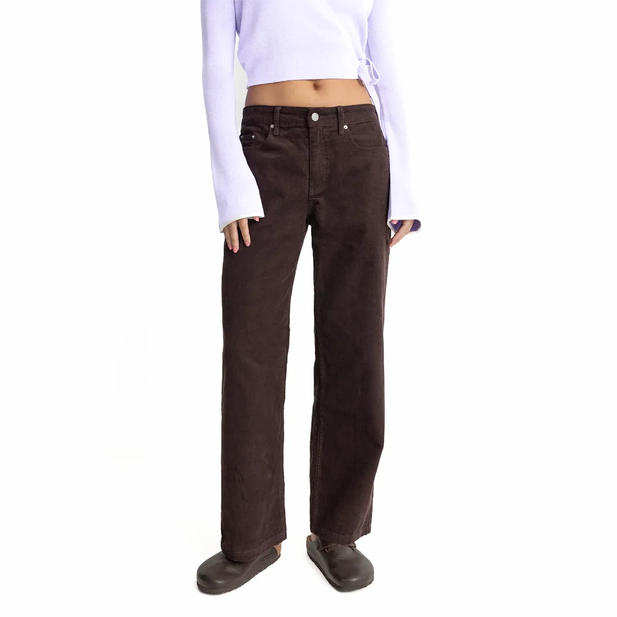 Women's Lula Low Rise Pant - Chocolate