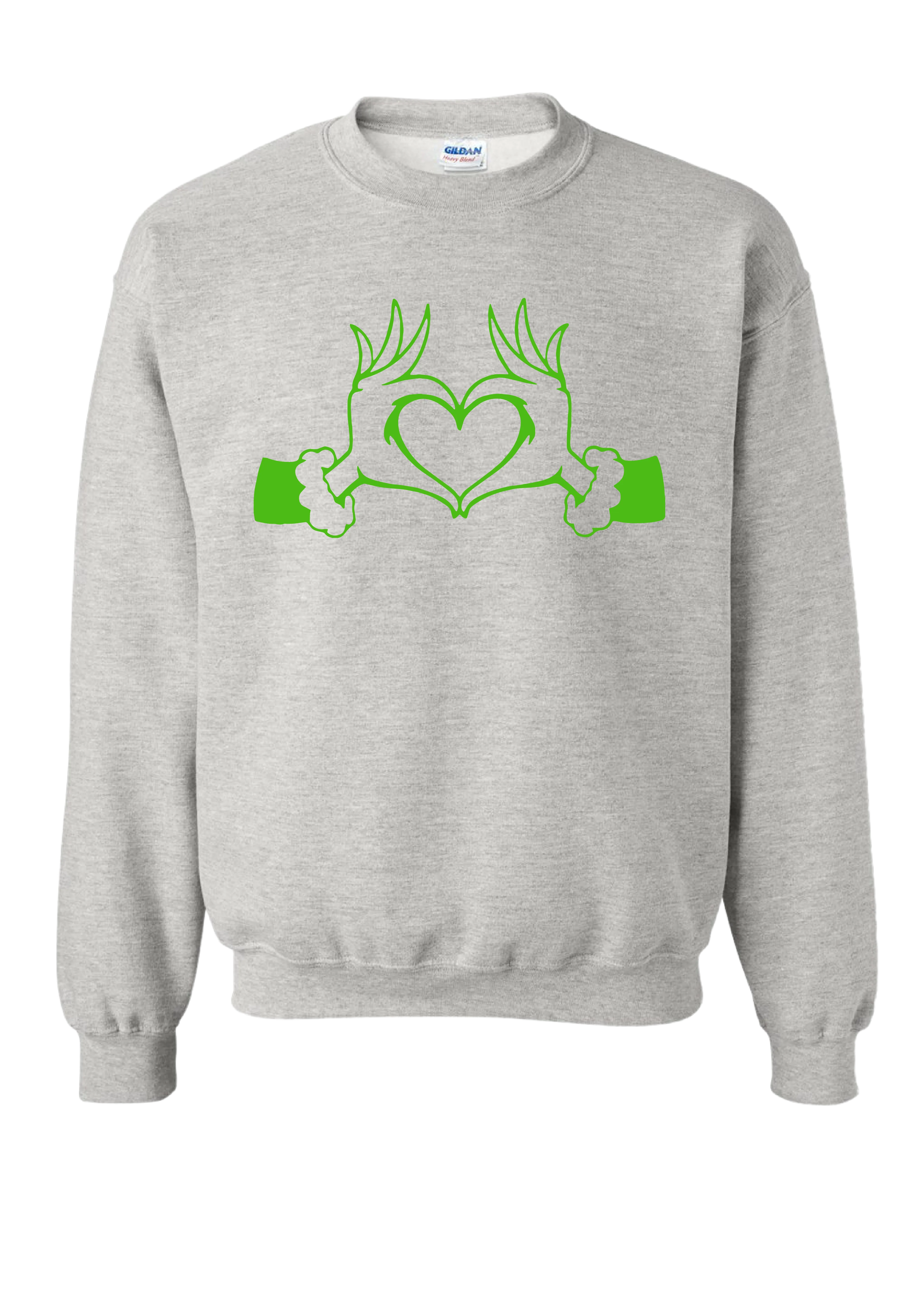 YOUTH PUFF Mean Love Crewneck Sweatshirt